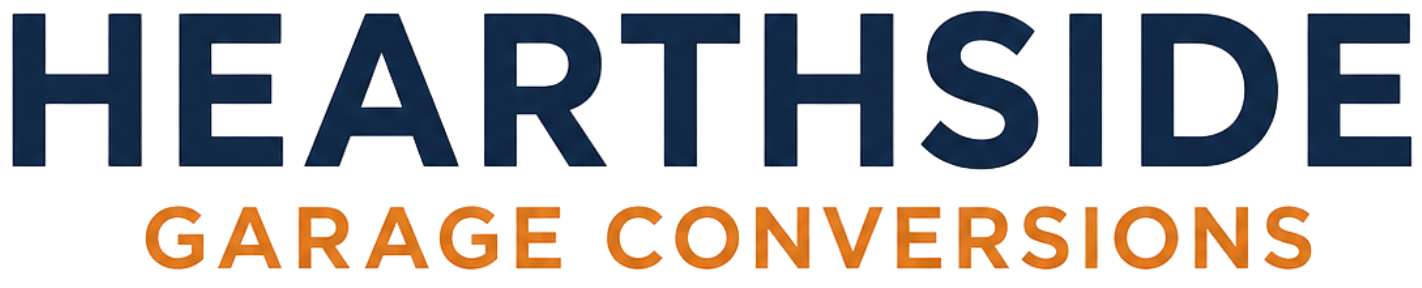 Garage conversion business logo