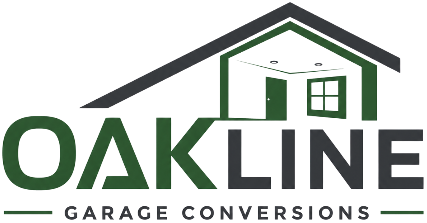 Garage conversion business logo